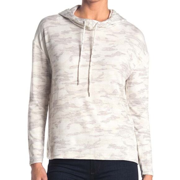 Workshop Republic Clothing Tops - $5 Sale!!! NWT Workshop Large Drop Shoulder Long Sleeve Camo Hoodie